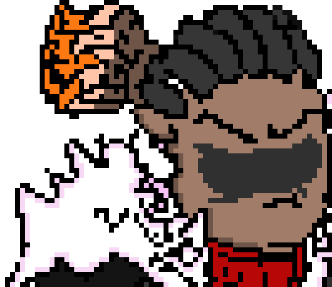 [e27272] *After the human reset Fell would stand infront of them at the ruins*