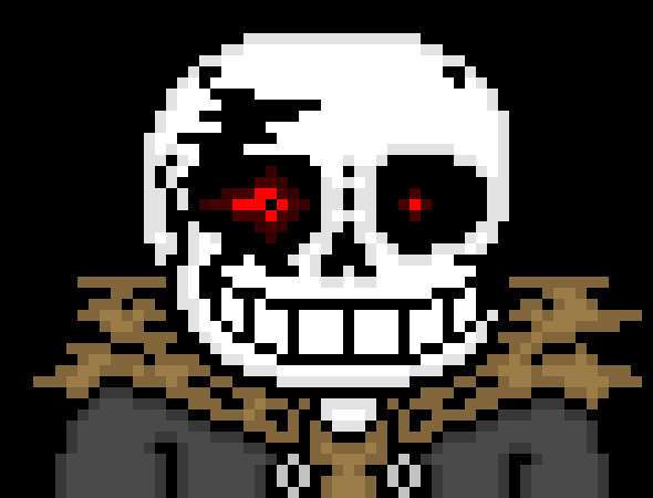 [dbf87e] V1 Terror:  IM THE ORIGINAL! all the other versions: bro stfu you red eyed version of the undertale sans sprite