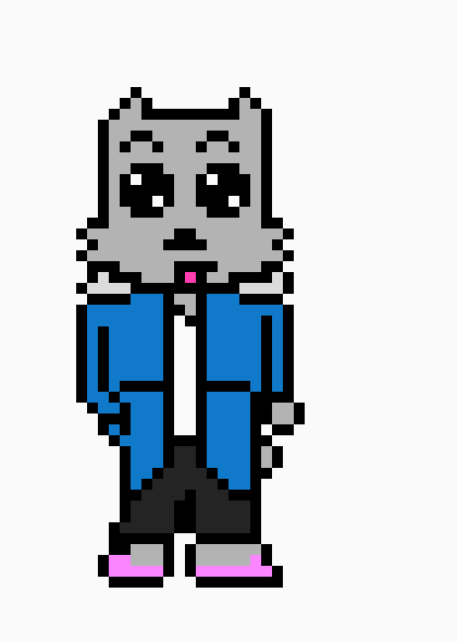 Dressed up as sans(desc why)