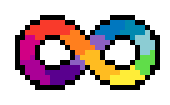 [9664c4] Neurodiversity Perler