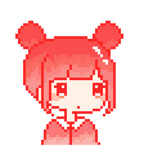 [9664c4] Kawaii Girl red