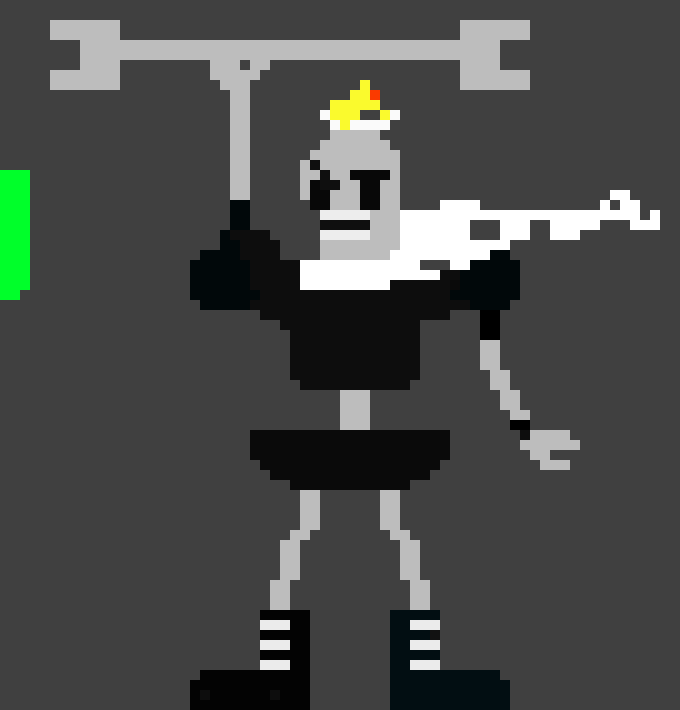 [db649b] *BRINGS A SMALL BONE TO BLOCK*