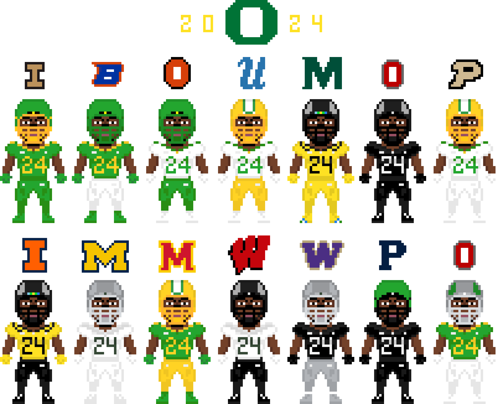 [510925] 2024OregonUniformsOpponents