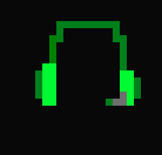 Green Headset