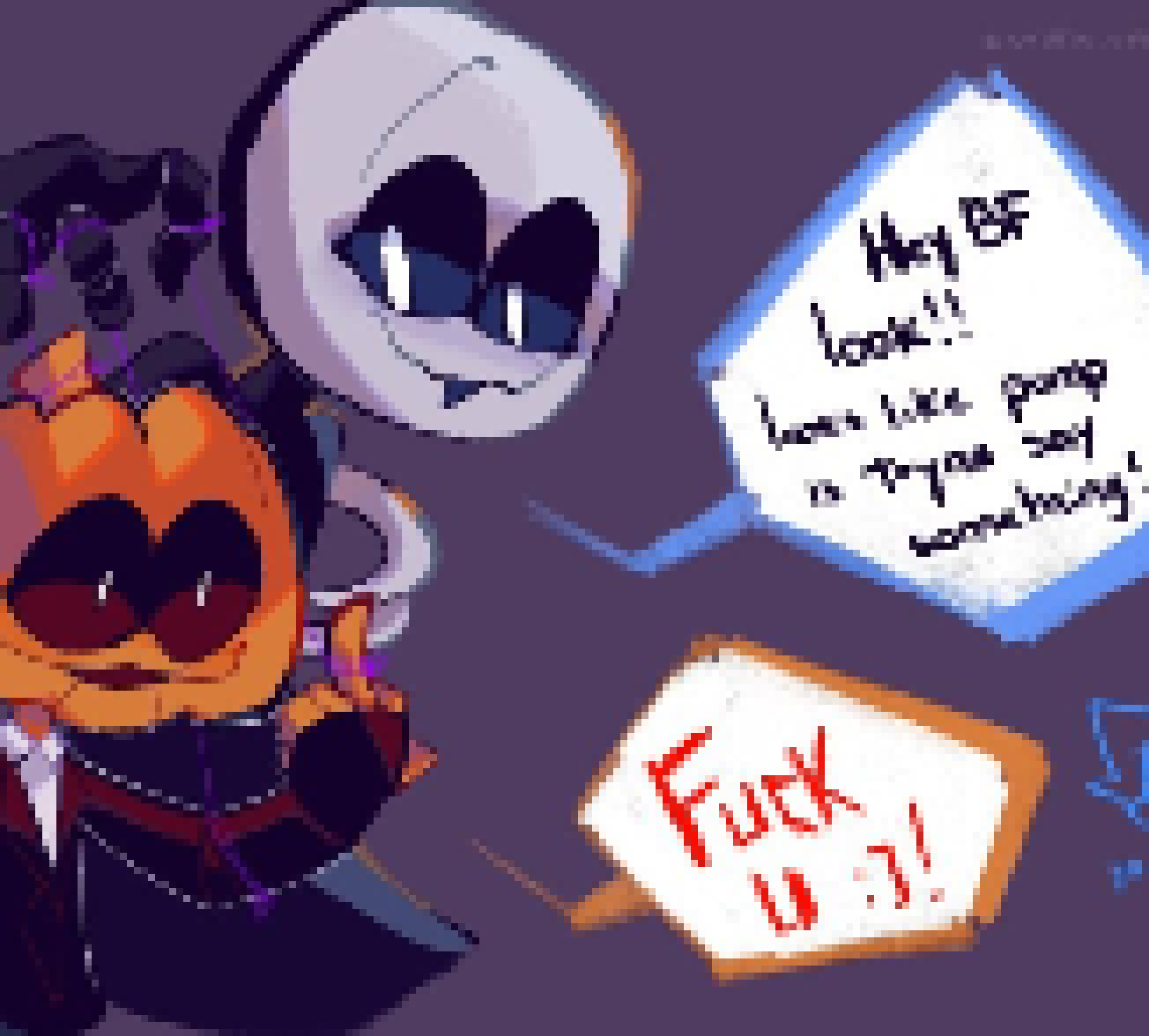 [20335a] Look BF! Pump wants to try and say something! F U C K U -jase
