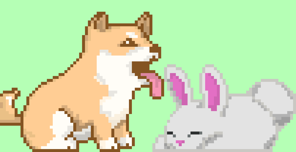 [9664c4] Doggo and bun