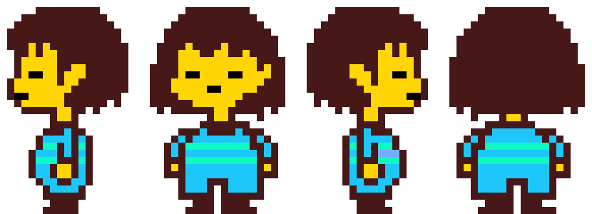 [51eb0b] Frisk Sprite Sheet