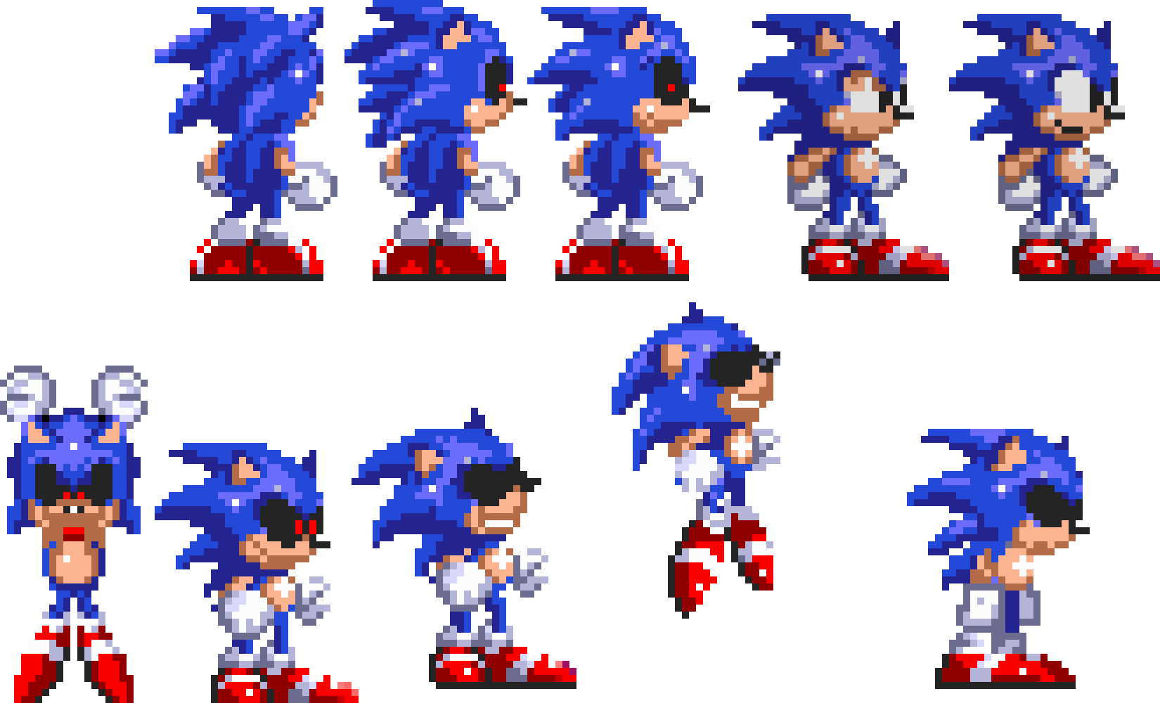[c8eea6] Sonic.exe X3 Sprites