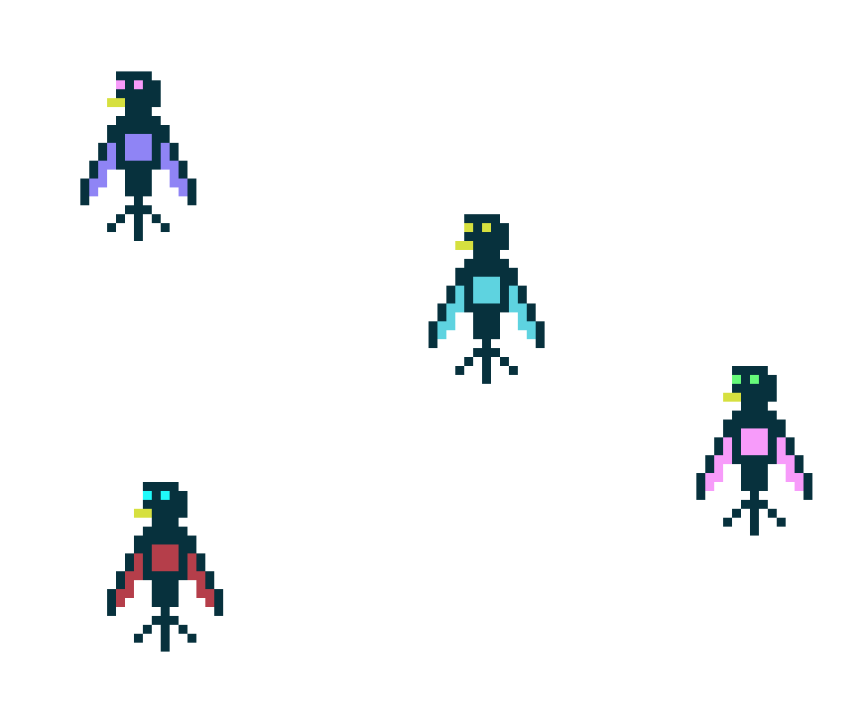[9664c4] birds for fun