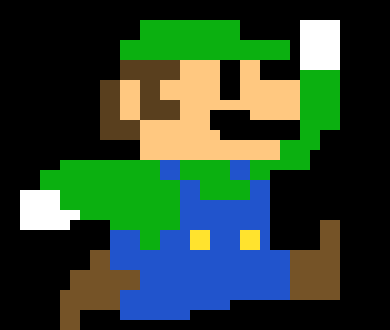 8-BIT Luigi