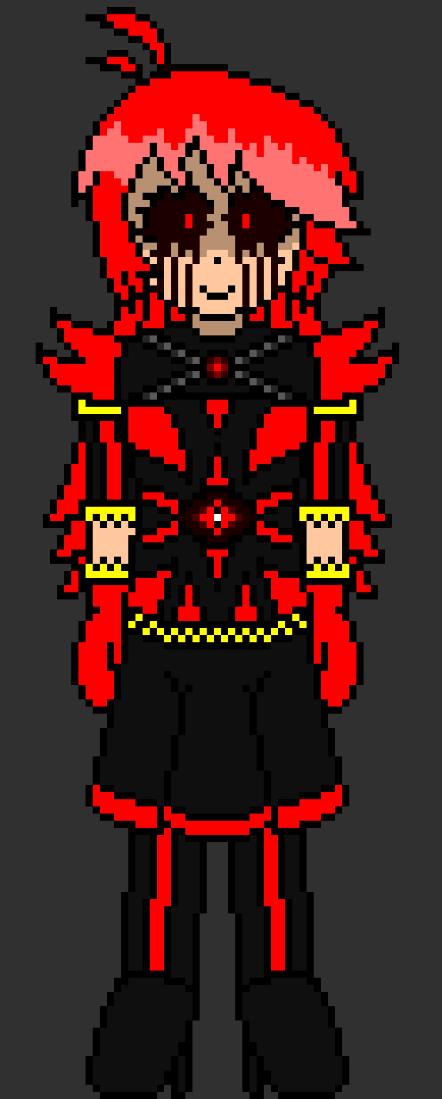 [767578] -they fused and then point at the demon- I am your threat 