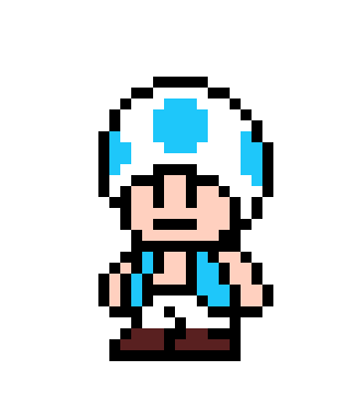 Pixel Art Toad