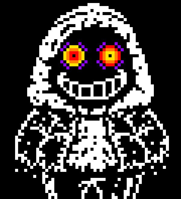 [e22435] DustDust Hate mode Sans Battle Sprite