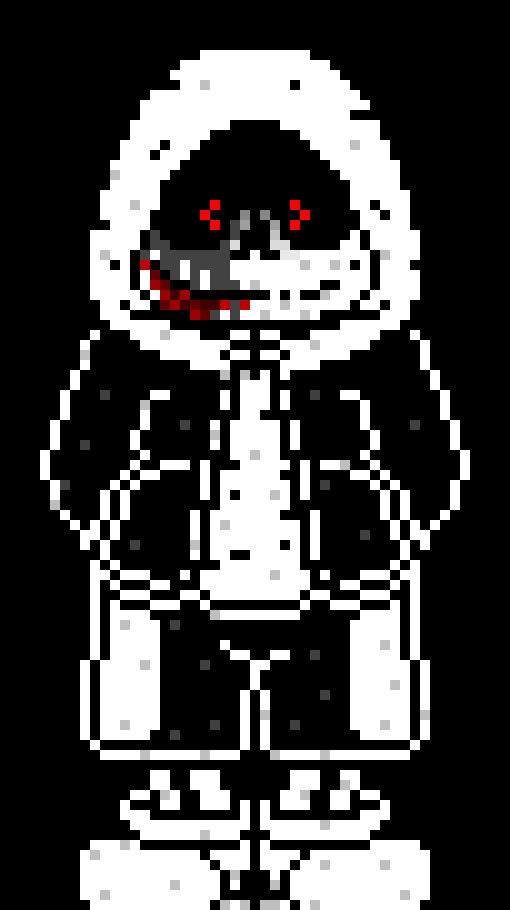 [2fbf6b] *walking in snowdin as he notices a portal*