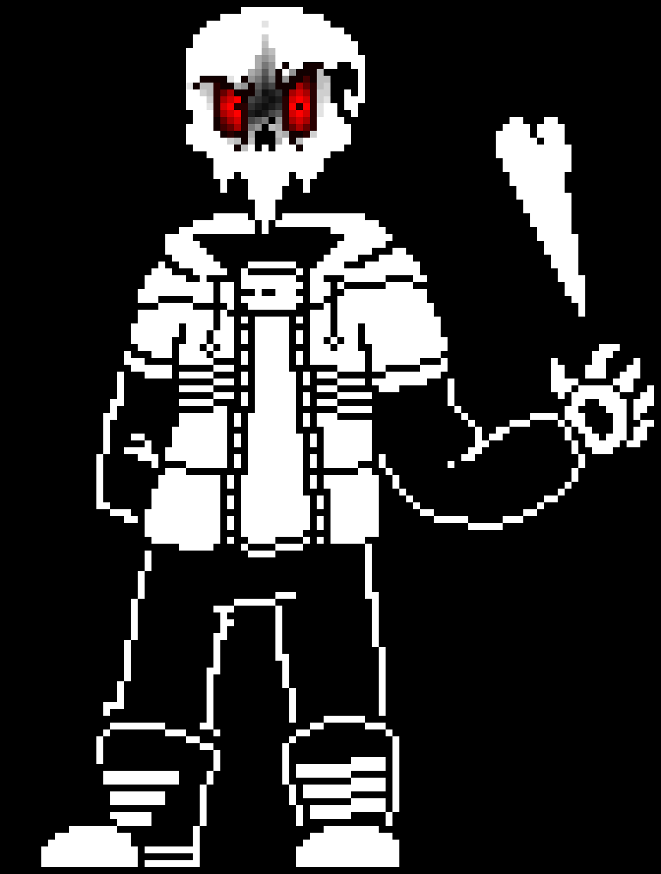 [6ced57] -Karma appears behind Frisk- good evening...