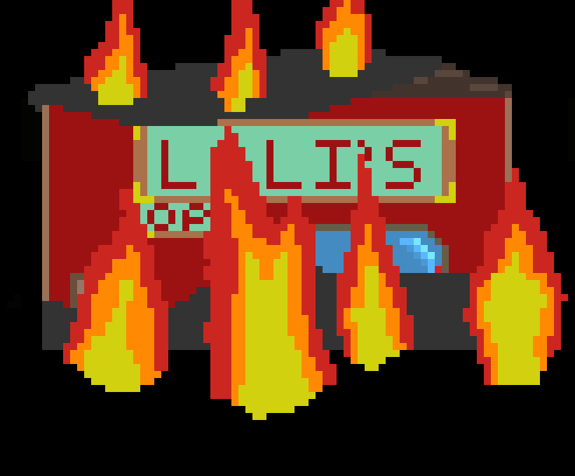 (*fire burn da new bar, also y u hab to say u ignored to ignore LOL*)