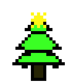 [bb0ec5] Christmas tree PixArt