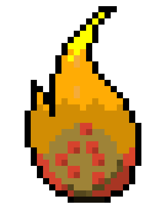 [c201b8] flaming cookies logo