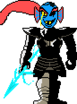 [9664c4] Undertale Undyne (Colored)