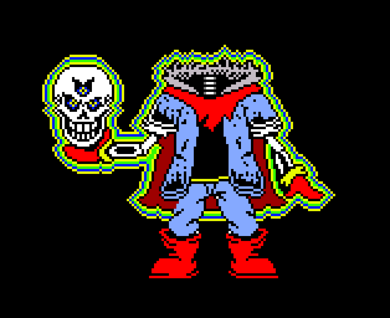 dustbelief papyrus phase 5 hardmode sprite