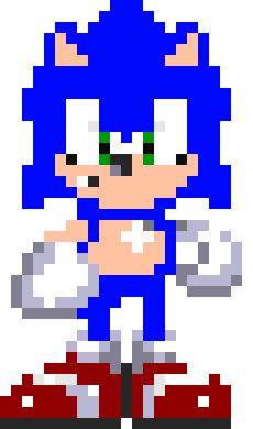 [10304b] Modern Sonic 3 Sprite