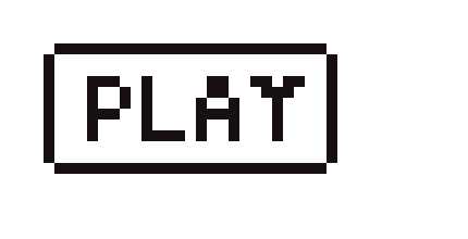 8-bit play button