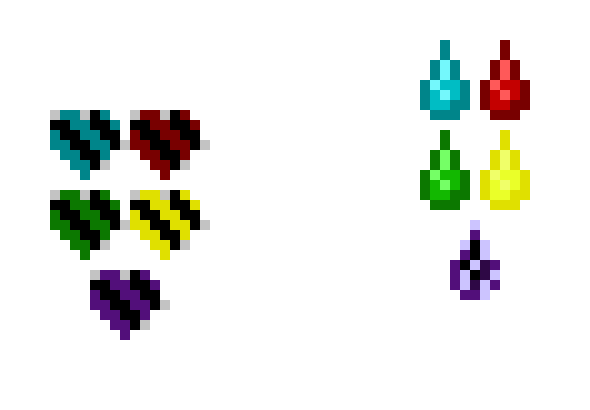 [805fa0] here's the Player Essence, they drop after a Player or PlayCard dies. Absorbing Player5 or ZERO's Essence unlocks Infinite for a soul for the rest of the game