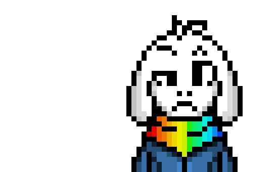 [b9de0d] chara they kinda look like you.. :/ - SS!asriel 