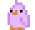 [cee4c2] purple chick wings down
