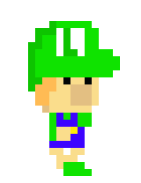 [9664c4] babyluigi running