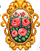 [f15231] fantasy_flower_mirror