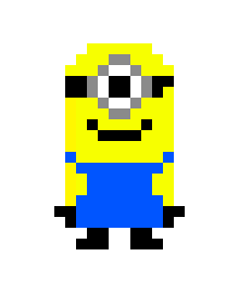 [b5b49d] Minionek pixel