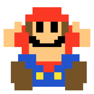 [9664c4] Mario Front diagonal