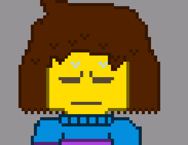 [b9de0d] chara...i dont really like this...... - frisk 