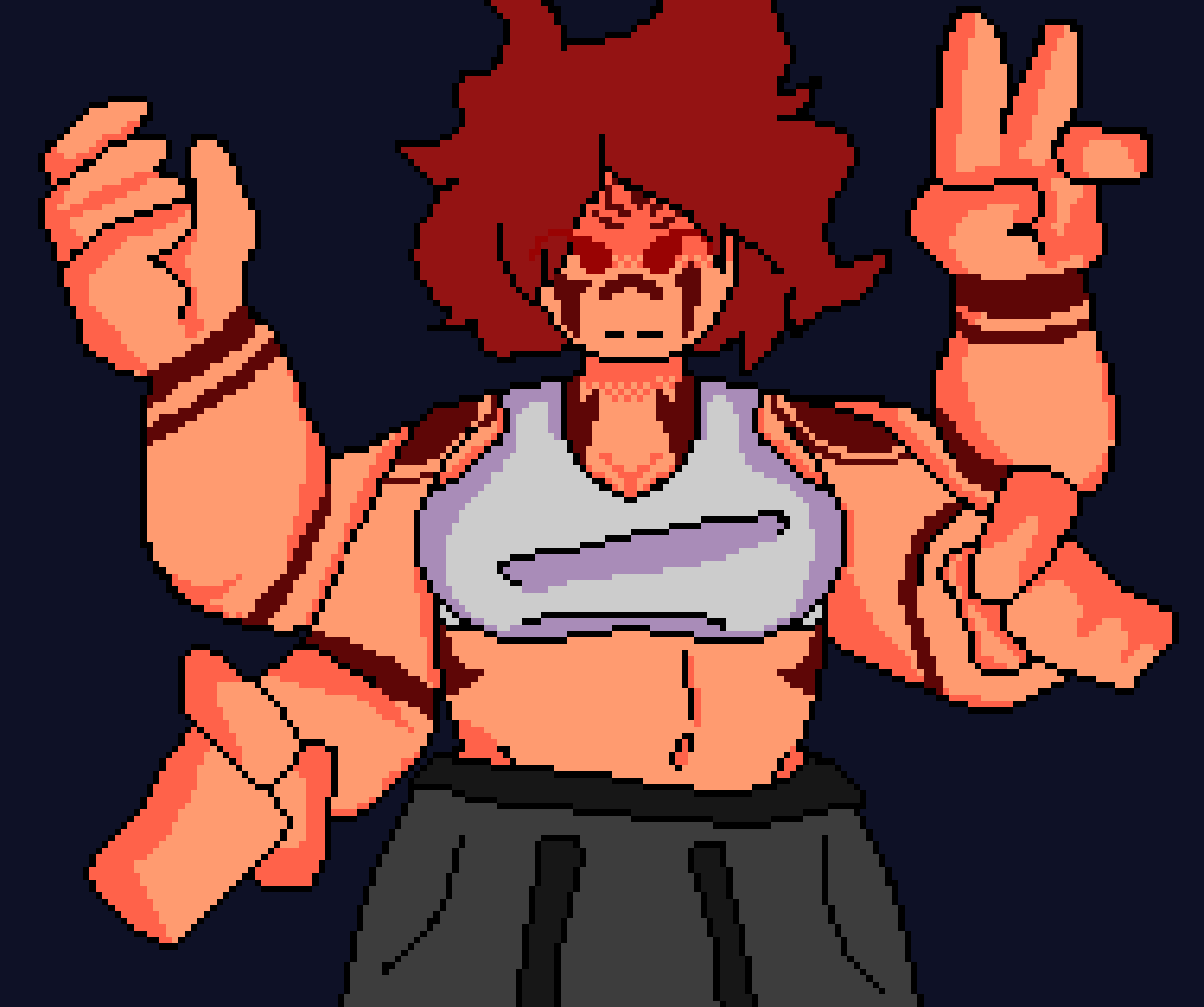 [c669d4] little Miri  fun fact, the  way they have  their  back arms  is  their  way of  greeting people