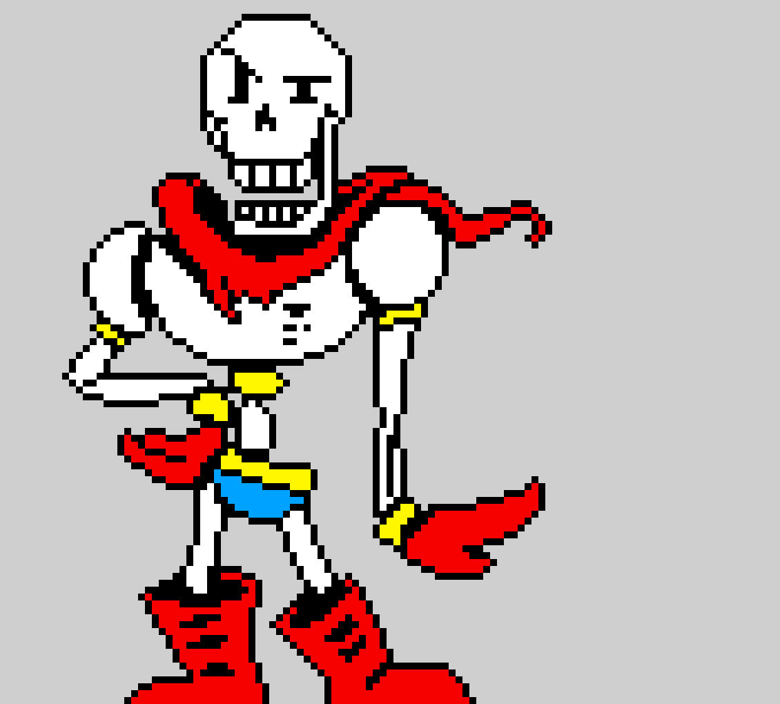 I AM THE GREAT PAPYRUS NYEH HEH HEH!