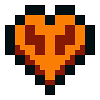 [88f642] Minecraft Hardcore heart