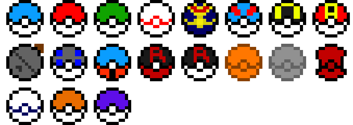 [114483] pokeballs