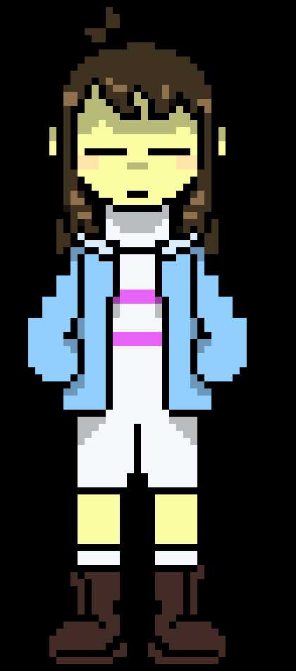 [c7d1ac] Frisk BAse sprite