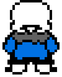 [d728ea] UnderTale - Sans Walking Sprite Sheet