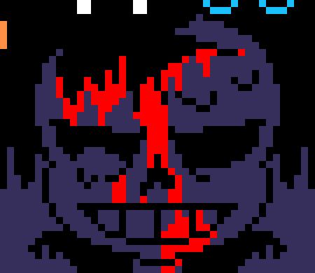 [7ce906] *(Demented searched for food.) -HorrorTale Sans