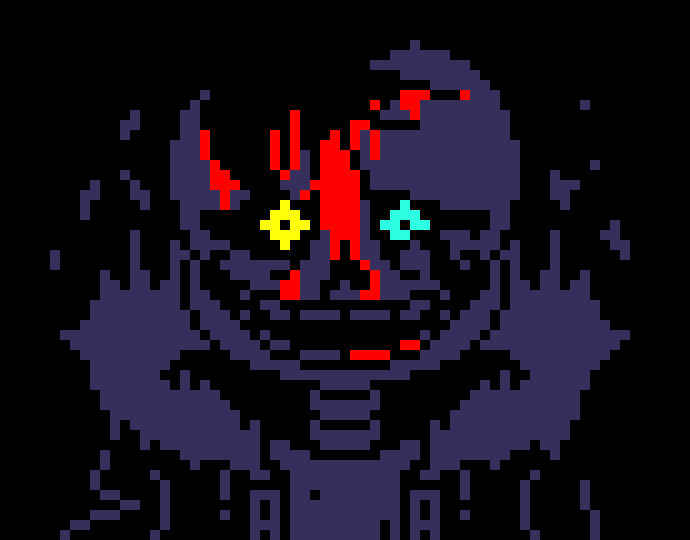 [7ce906] *(These bones got closer, until they were only 3 feet from us, in a circle.) -HorrorTale Sans