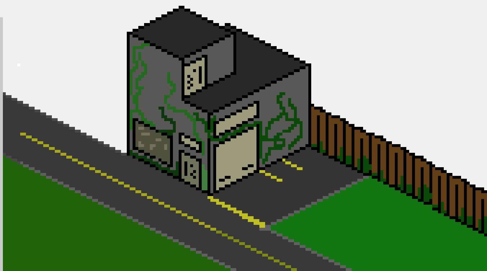 [392113] isometric road