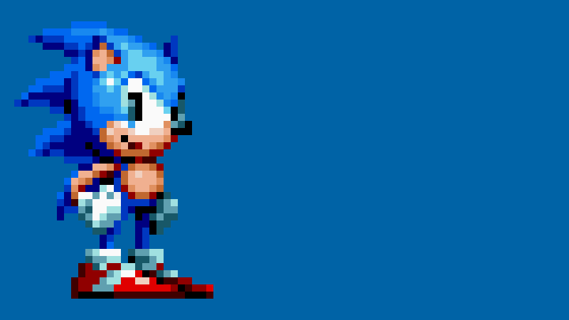 [706342] Sonic Mania Sonic looks at YOU!