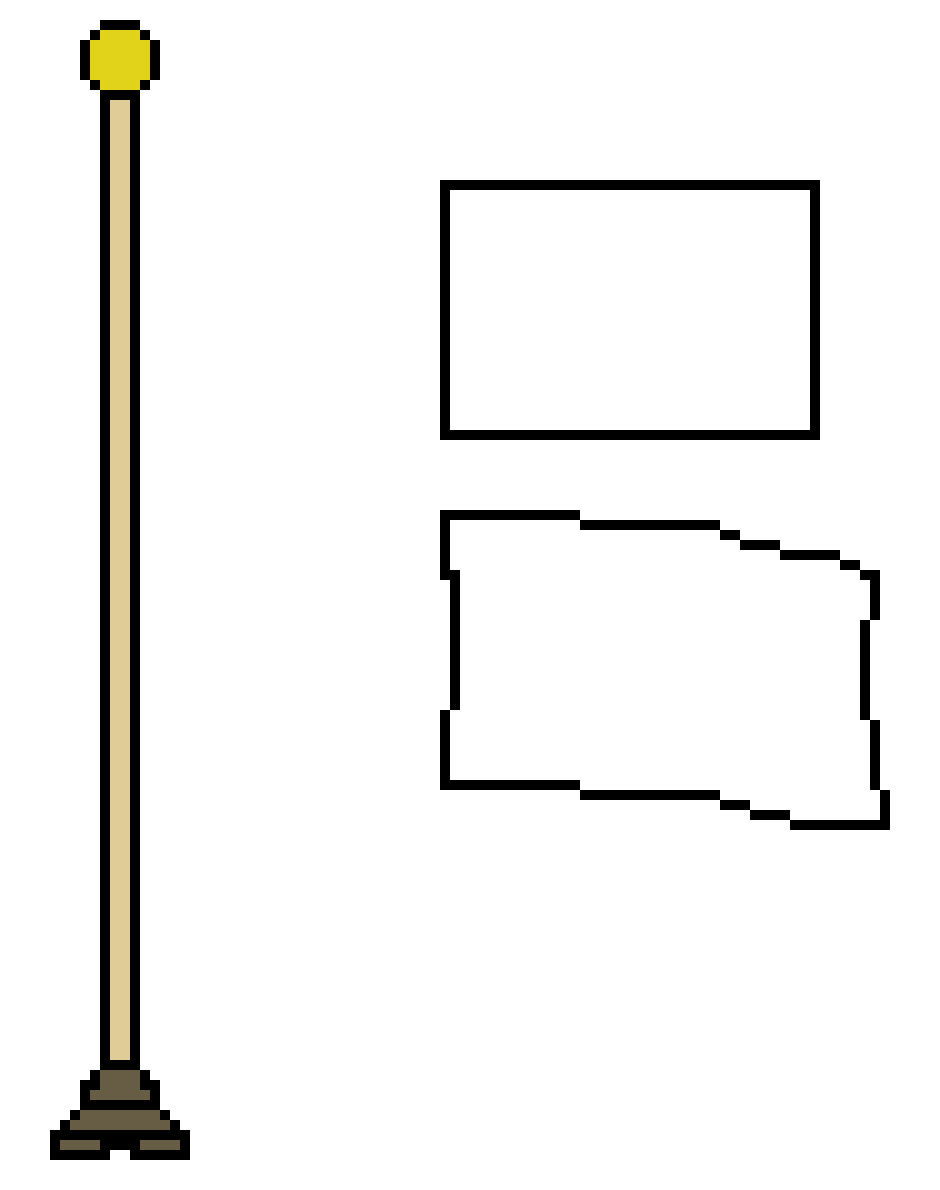 flag pole