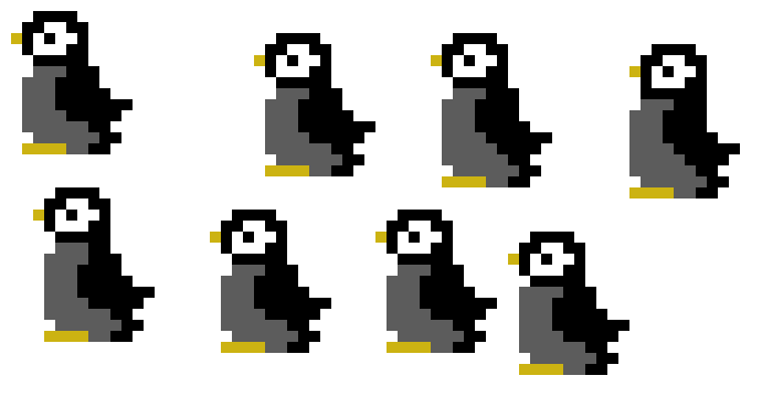 [9664c4] The Pixel Penguin Army!