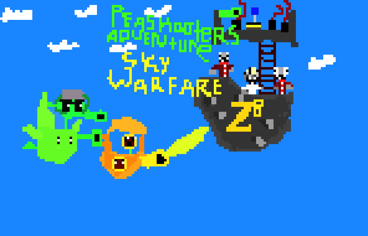 [9664c4] PEASHOOTERS ADVENTURE SKY WARFARE