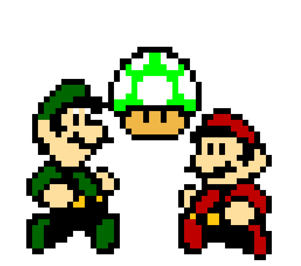 [6c963f] Luigi & Mario