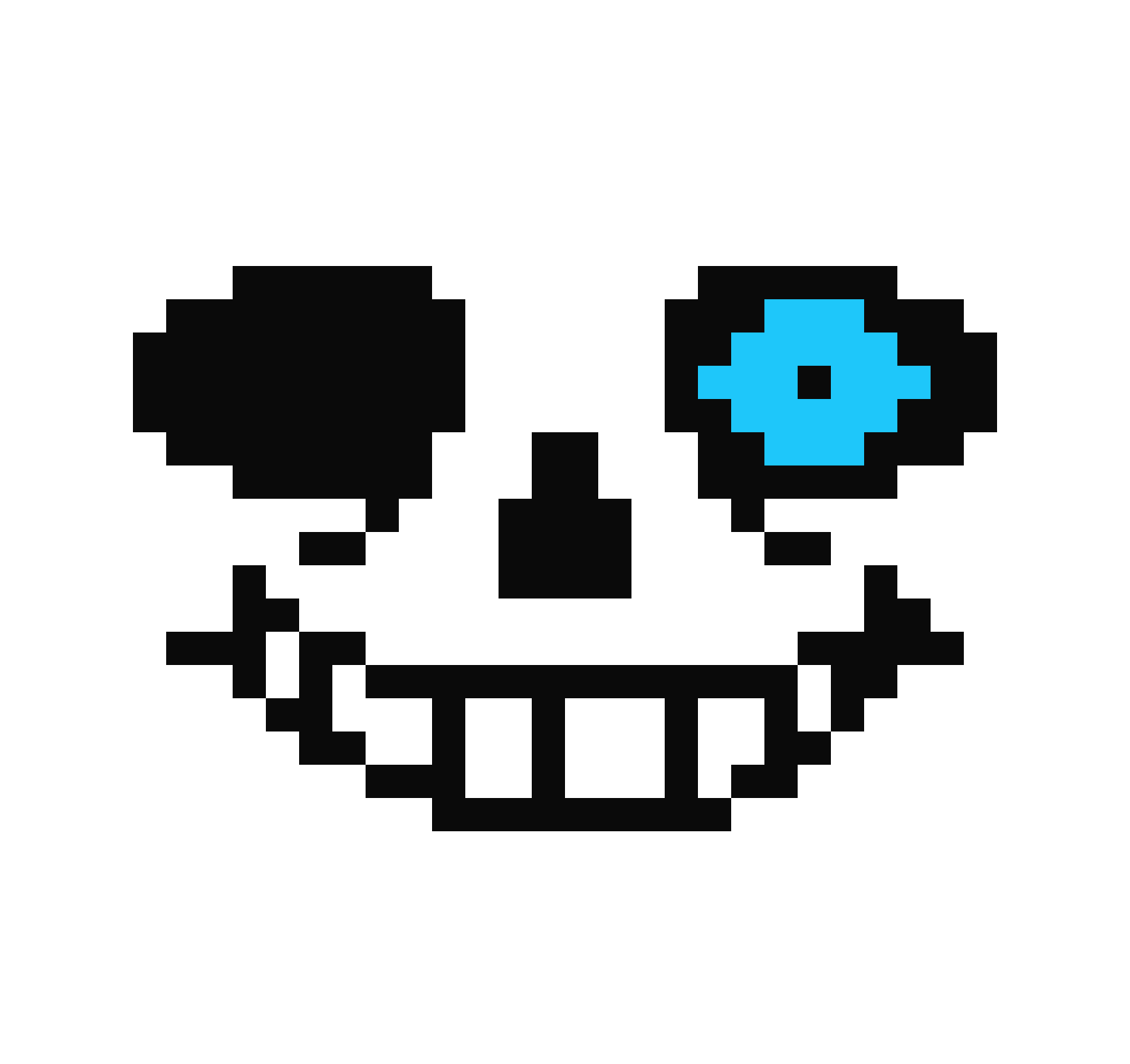 Sans blue Eye