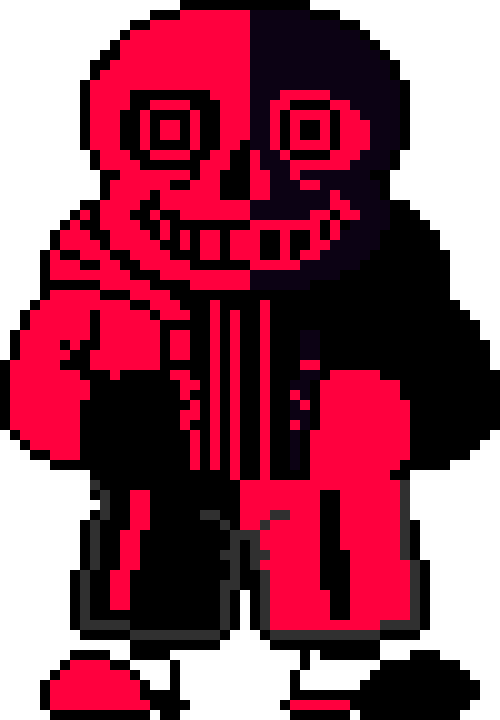 [f035a4] red and black